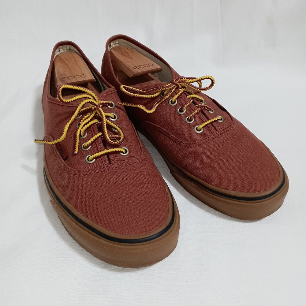 VANS Off The Wall Sequoia Boot Lace Gum Sole Men's 11.5 Brown Canvas